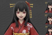 hinokami chronicles daki fbx model